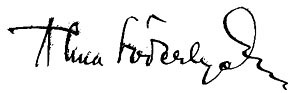 Alma Söderhjelms signatur